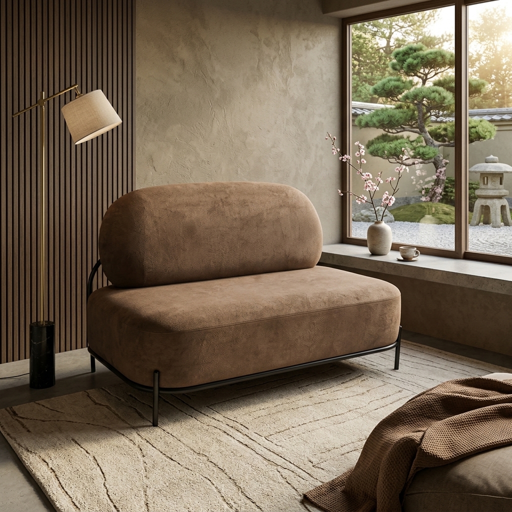 Foto produk Snowden Kursi 2 Seater - Cokelat